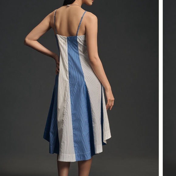 Anthropologie Plenty by Tracy Reese V Neck High Low dress 👗 - Picture 3 of 4